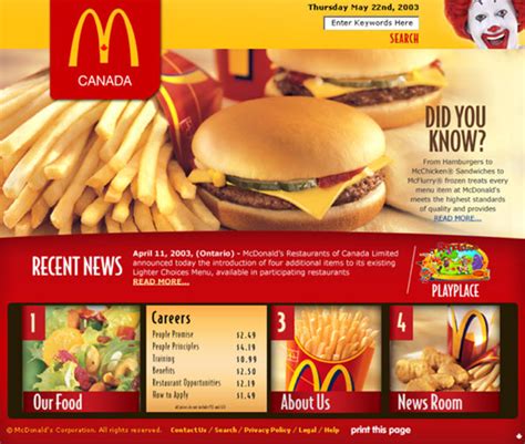 mekdonalds|mcdonald's official website canada.